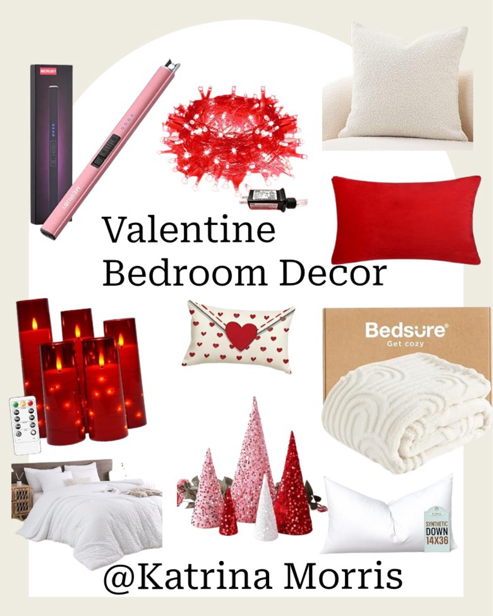 Valentine Bedroom Decor 

#LTKStyleTip #LTKHoliday #LTKSeasonal