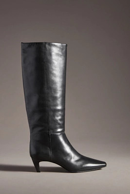 Reformation Remy Kitten-Heel Knee Boots | Anthropologie (US)