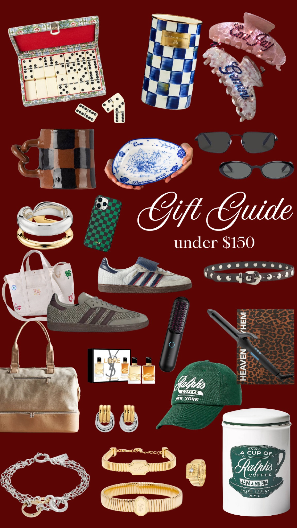 GIFT GUIDE❤️ under $150

#LTKCyberWeek #LTKGiftGuide #LTKHoliday