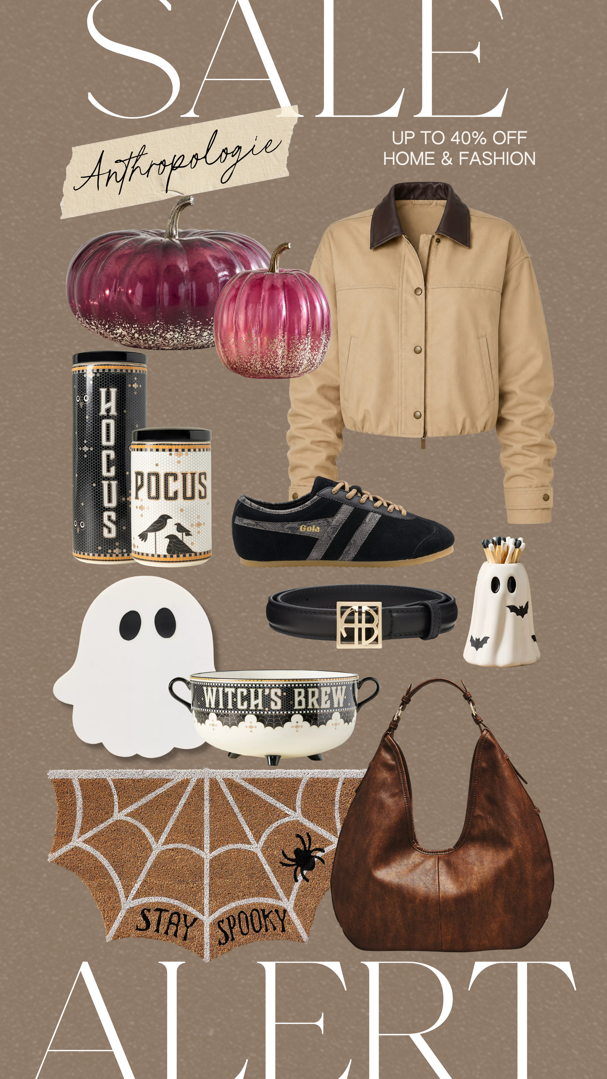 Up to 40% Off Season Home and Fashion Finds at Anthropologie!
Anthropologie Sale / Anthro Home / Labor Day Sale / Halloween Decor / Neutral Ceramic Pumpkins / Matte Black Candle Holders / Brass Jack-O’-Lanterns / Gauze Table Runners / Black Taper Candles / Woven Bats Garland / Minimalist Skeleton Decor / Smoky Glass Lanterns / Antique Gold Mirrors / Stone Tombstone Accents / Black and White Check Throws / Vintage-Inspired Crows / Rustic Wood Signs / Distressed Metal Lanterns / Bone-Colored Skulls / Velvet Pumpkins in Neutrals / Black Lace Mantel Scarves / Apothecary Jars / Aged Spell Books / Neutral Spider Web Accents / Moody Faux Florals / Iron Wall Sconces / Rustic Wreaths with Bats / Cream-Colored Ghost Pillows / Weathered Candlestick Holders / Terracotta Pumpkins / Terracotta Jack-O-Lantern’s / Rattan Witches Hat / Aesthetic Halloween / Fall Outfits / Fall Accessories / Fall Handbags / Fall Sneakers
 

 #LTKSeasonal #LTKHome #LTKSaleAlert
