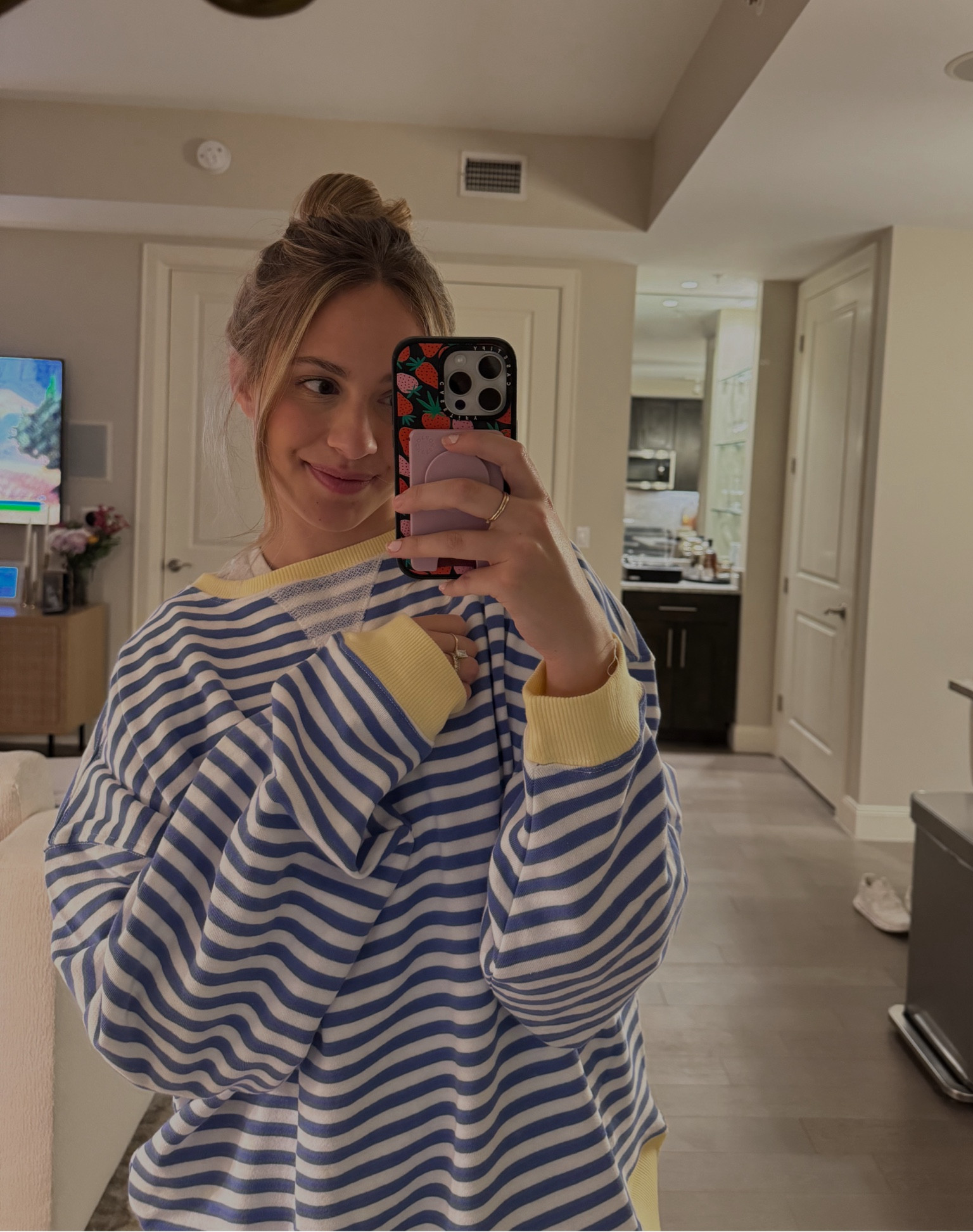 I live in these crewnecks. SO comfy and lightweight. Just restocked in some colors. Size down!! 

#LTKstyletip #LTKU #LTKfindsunder100