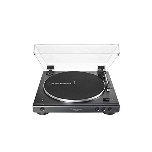 Audio-Technica AT-LP60XBT-BK Fully Automatic Bluetooth Belt-Drive Stereo Turntable, Black, Hi-Fi,... | Amazon (US)