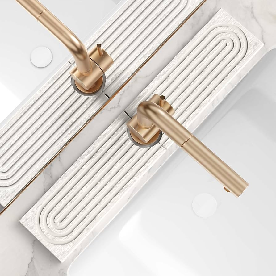 Stone Faucet Mat for Kitchen Sink – Diatomite Drying Stone Mat & Sink Protector, Prevents Moist... | Amazon (US)