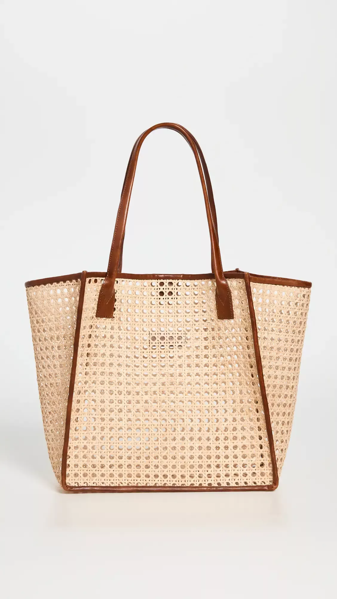 J.Mclaughlin Women's Astrid Woven Tote Natural | Woven/Leather