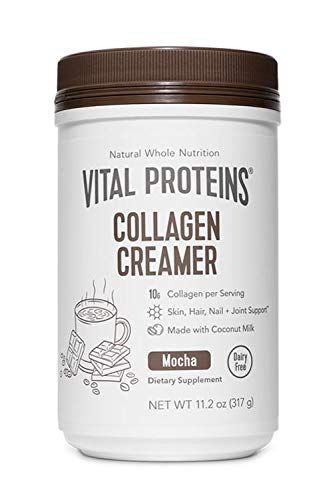 Vital Proteins Collagen Coffee Creamers - No Dairy, Low Sugar, Powdered (Mocha) | Amazon (US)