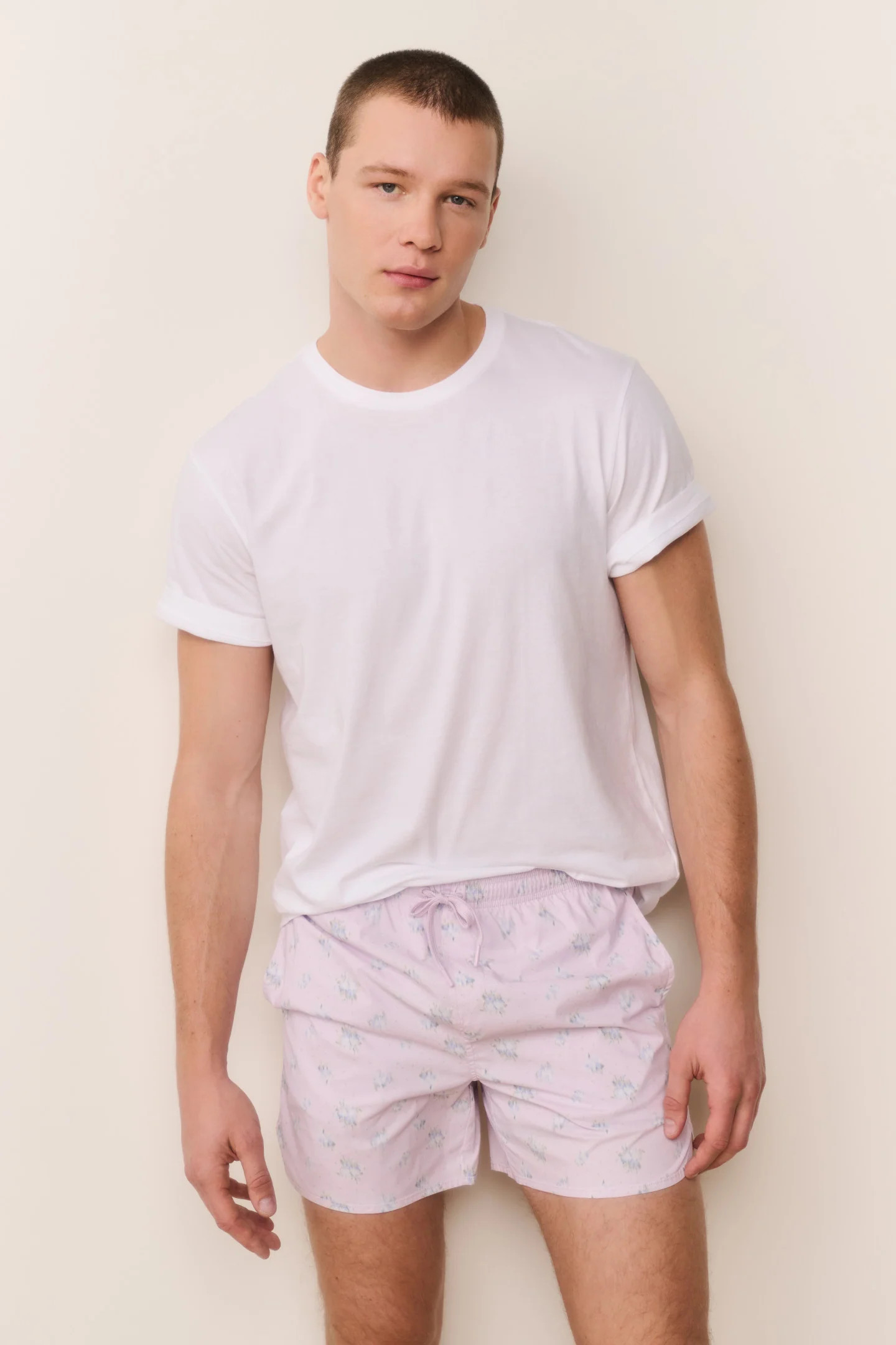 MR FANCY Kai Floral Swim Shorts | LoveShackFancy