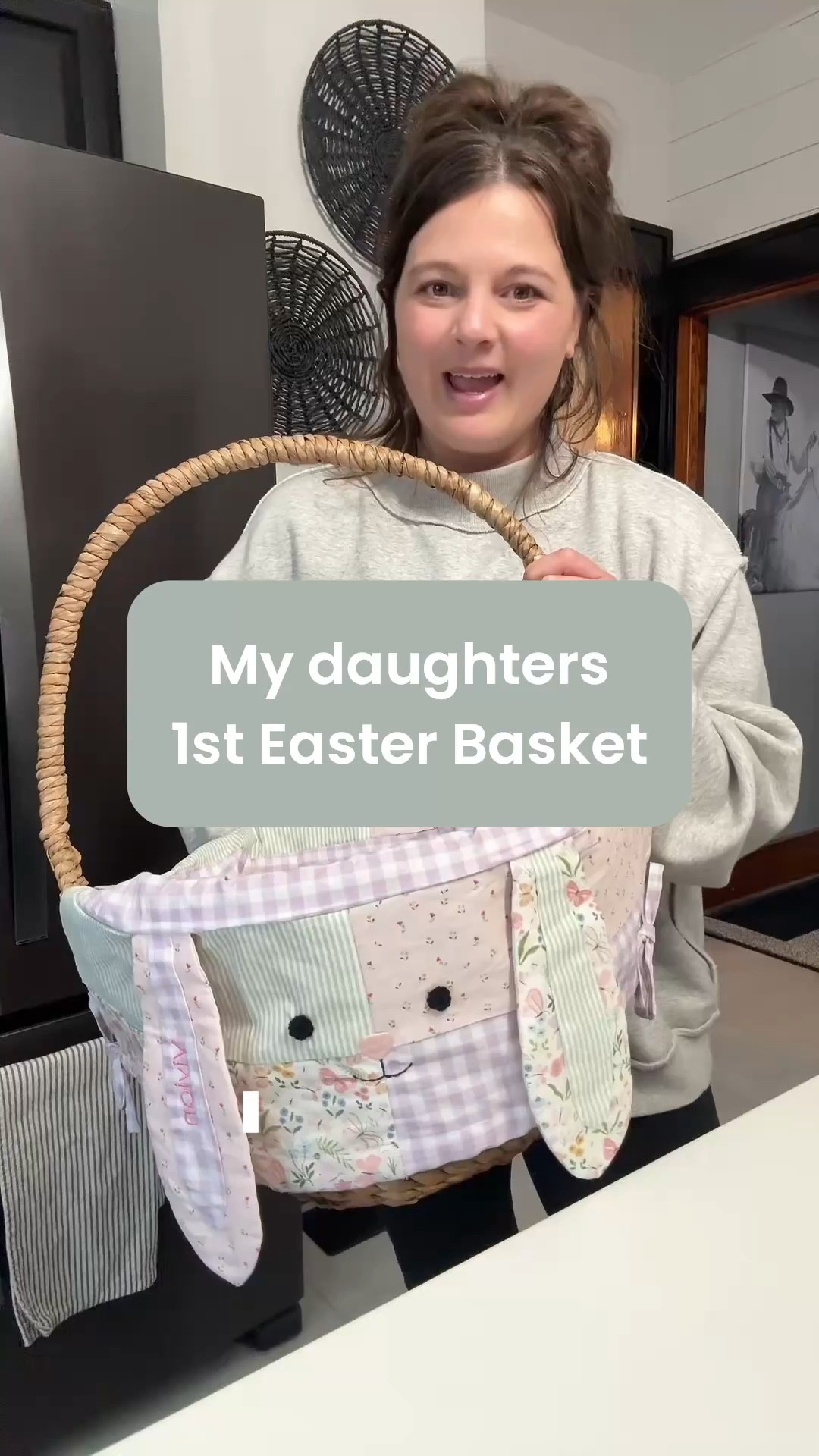 My girls first Easter basket that she will have forever! 🐰 #easter #easterbasket #potterybarn #ftm #girlmom 

#LTKKids #LTKmomlife #LTKSeasonal