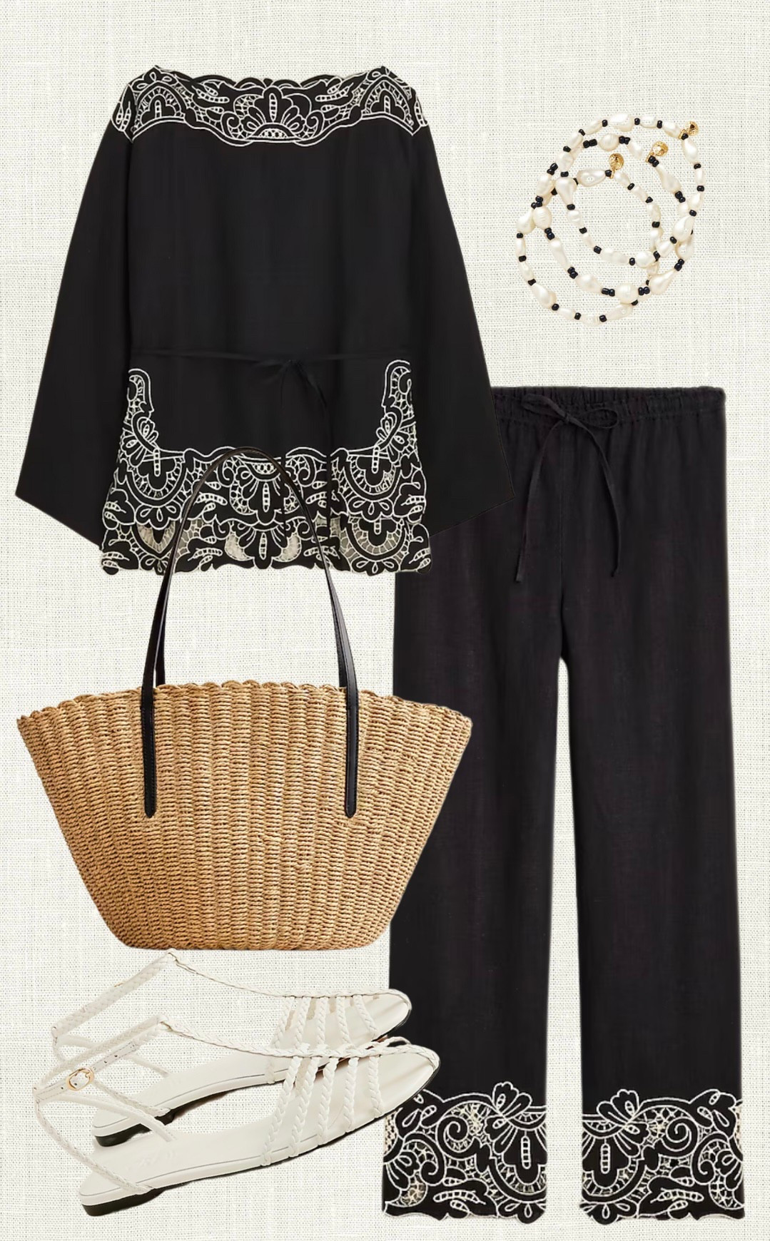 Easy black + white spring look 

 #LTKSeasonal #LTKSaleAlert #LTKFindsUnder100