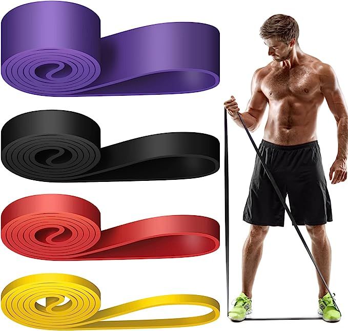 Resistance Band, Pull Up Bands, Pull Up Assistance Bands, Workout Bands, Exercise Bands, Resistan... | Amazon (US)