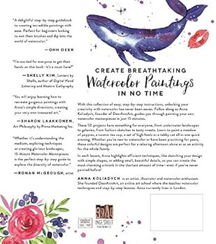 15-Minute Watercolor Masterpieces: Create Frame-Worthy Art in Just a Few Simple Steps | Amazon (US)