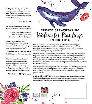 15-Minute Watercolor Masterpieces: Create Frame-Worthy Art in Just a Few Simple Steps | Amazon (US)