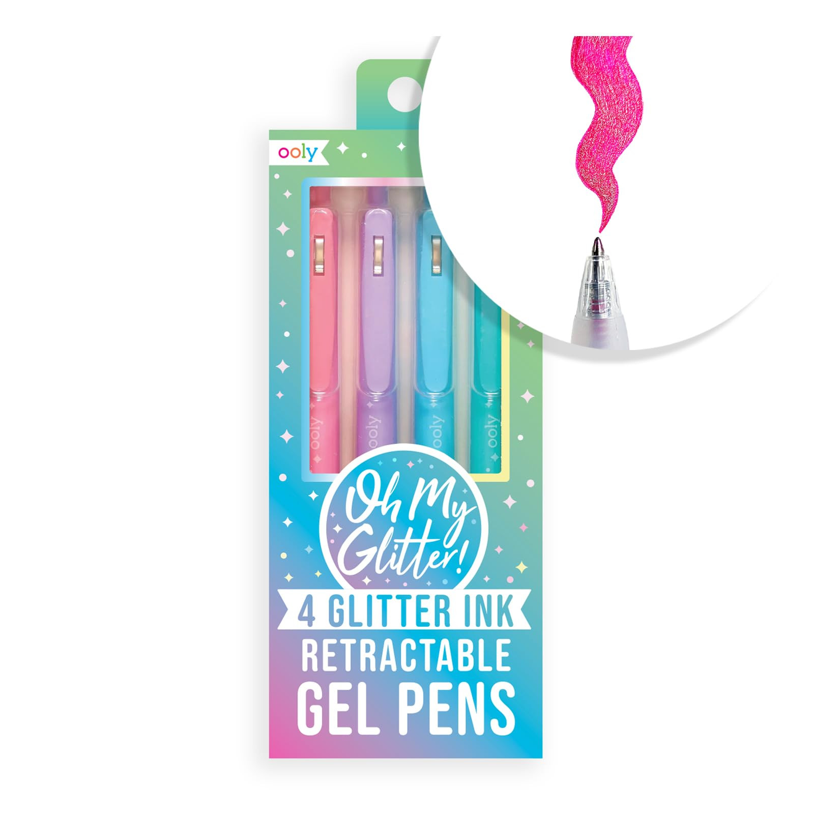Ooly Oh My Glitter Gel Pens - Easter Activities for Kids, Set of 4 Cute School and Art Supplies f... | Amazon (US)