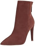 Steve Madden Women's Halena Fashion Boot, Brown Leather, 8 | Amazon (US)