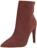 Steve Madden Women's Halena Fashion Boot, Brown Leather, 8 | Amazon (US)