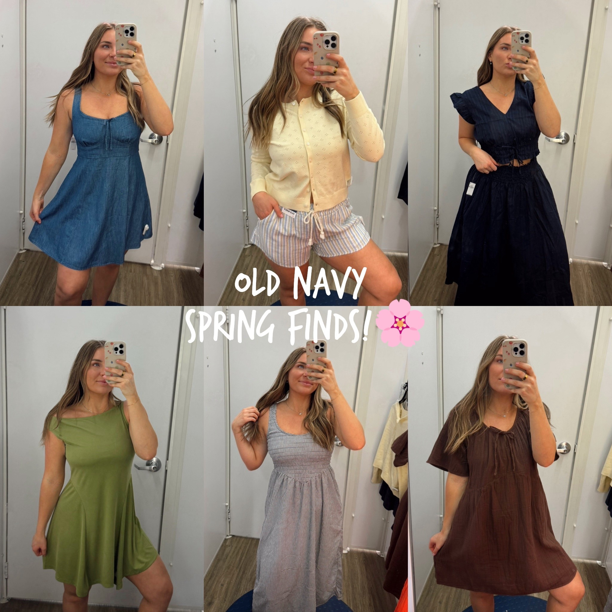Old Navy has the cutest spring stuff right now!!👏🏼🌸 I got quite a few things! All true to size, I’m in smalls :) 

#LTKgrwm #LTKSpringSale #LTKSaleAlert
