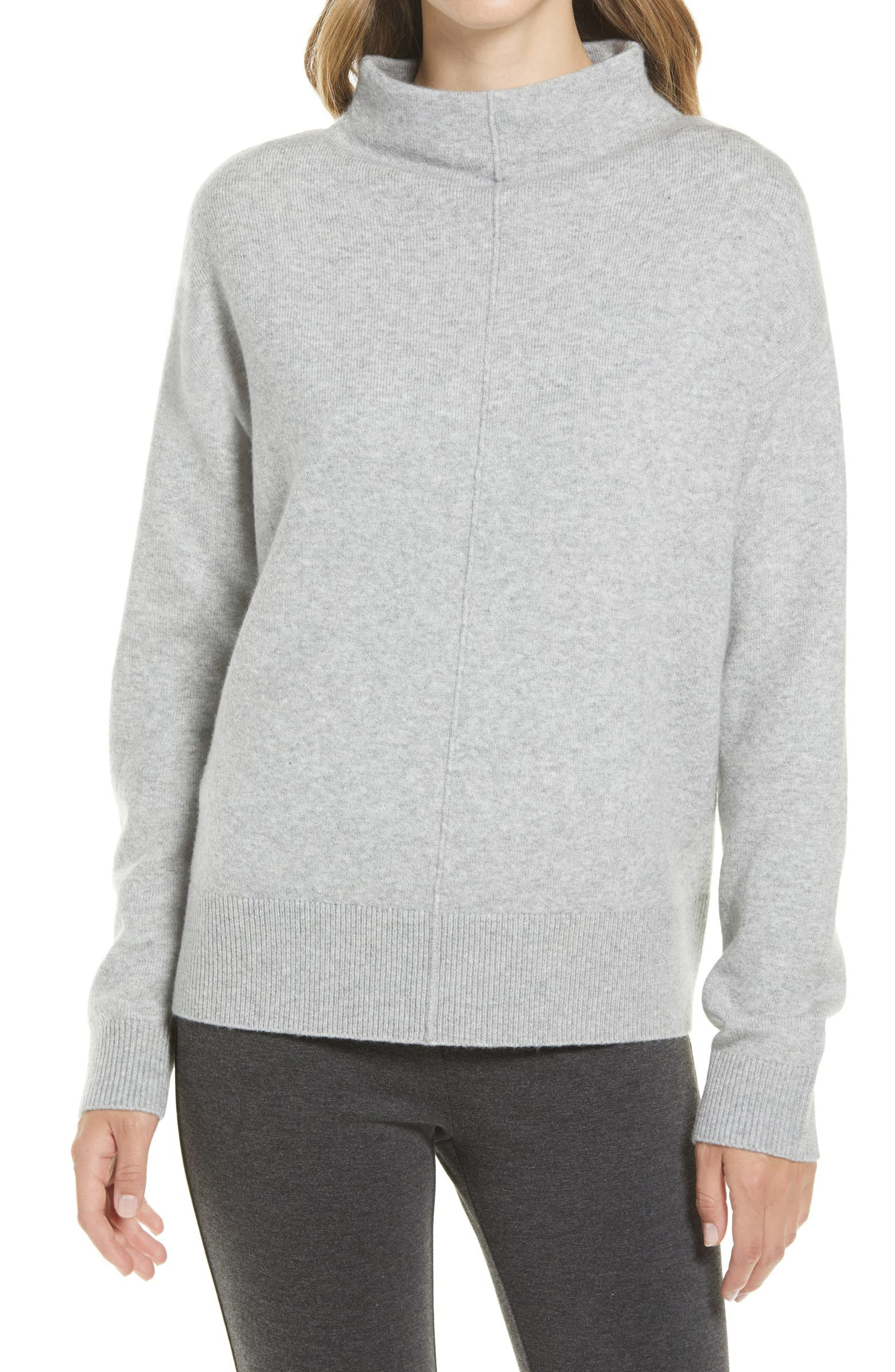 Seam Detail Funnel Neck Sweater | Nordstrom