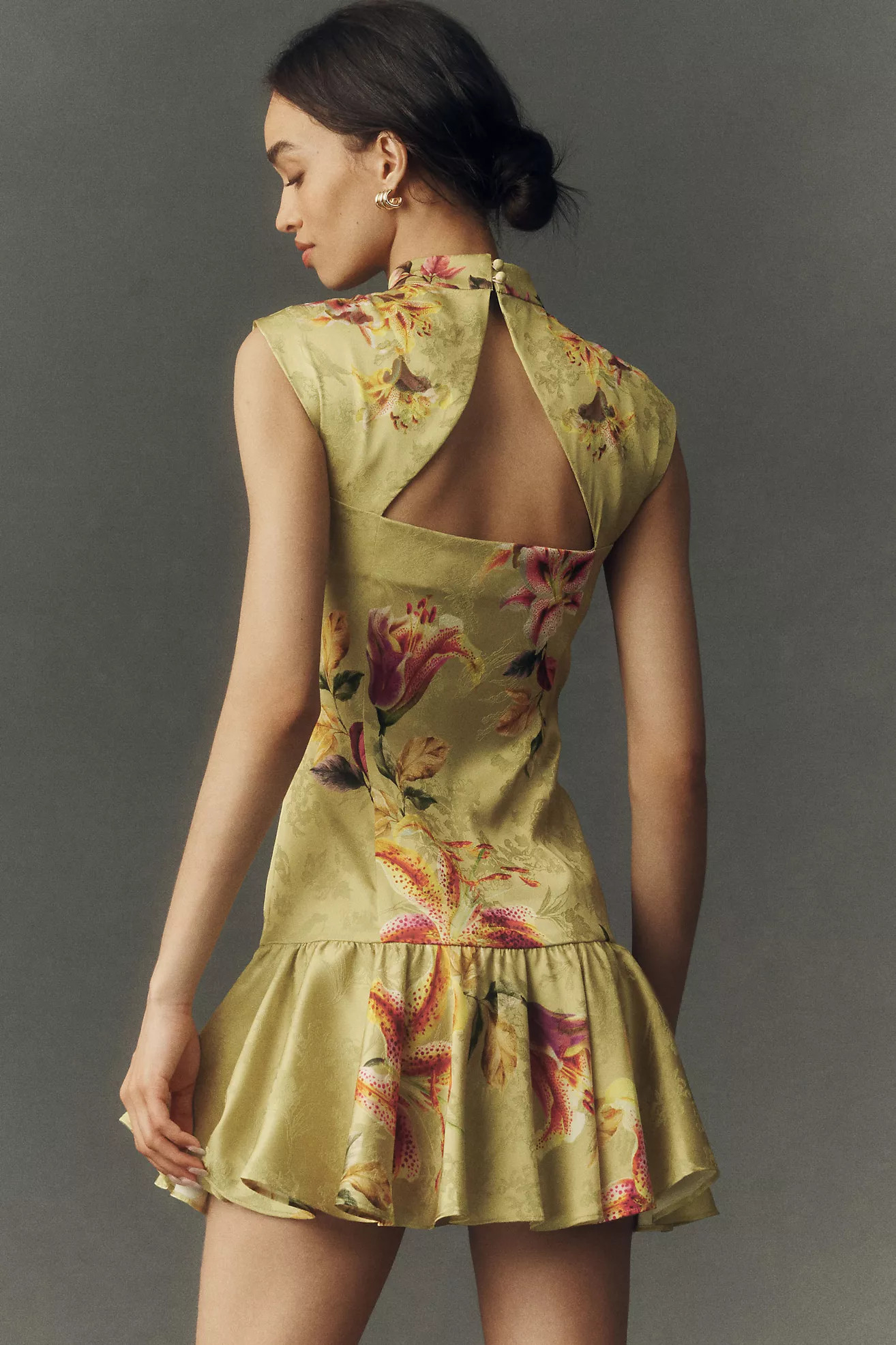 BHLDN Drop-Waist Mini Dress | Anthropologie (US)