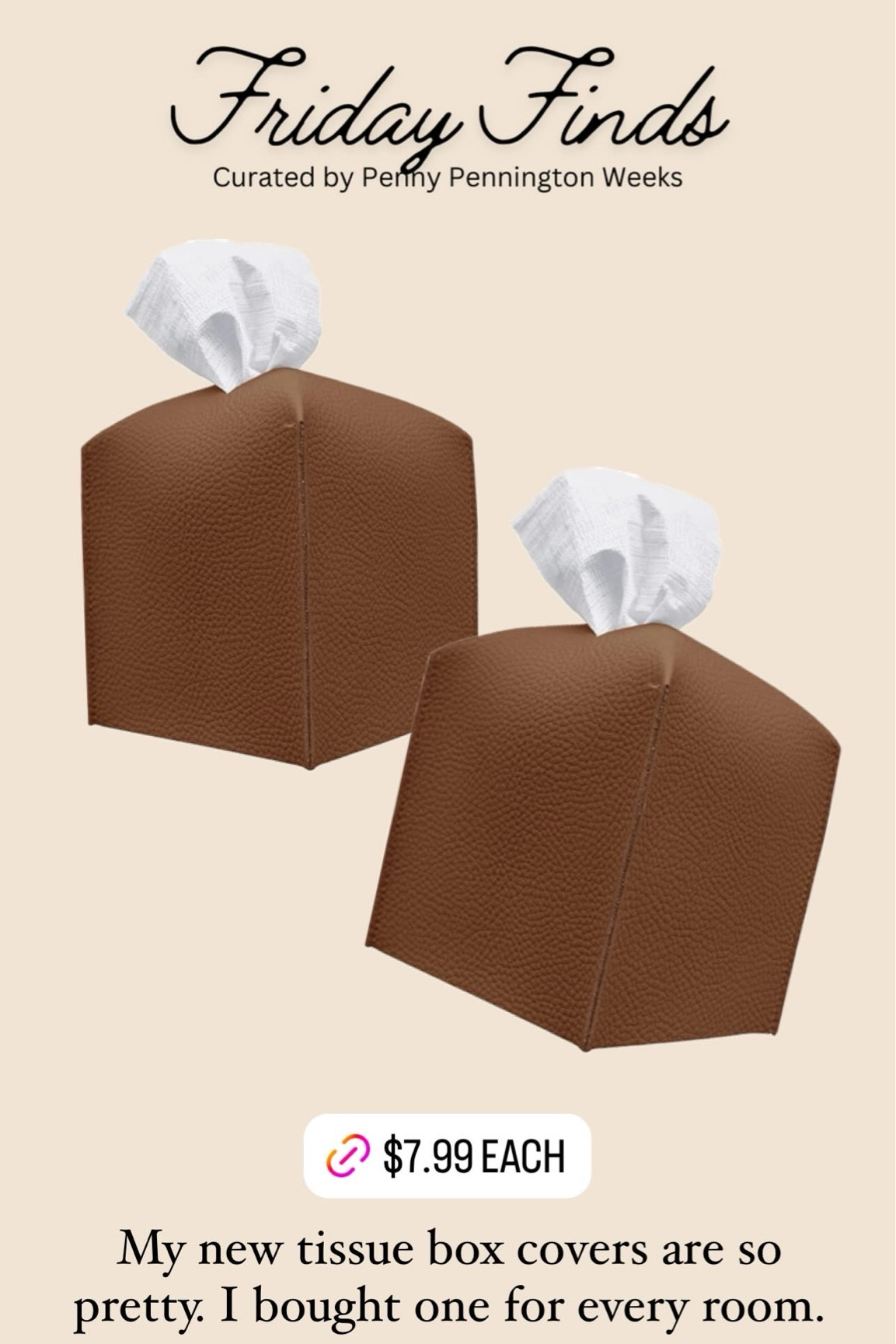 The perfect tissue box cover. 

#LTKFamily #LTKHome #LTKSeasonal