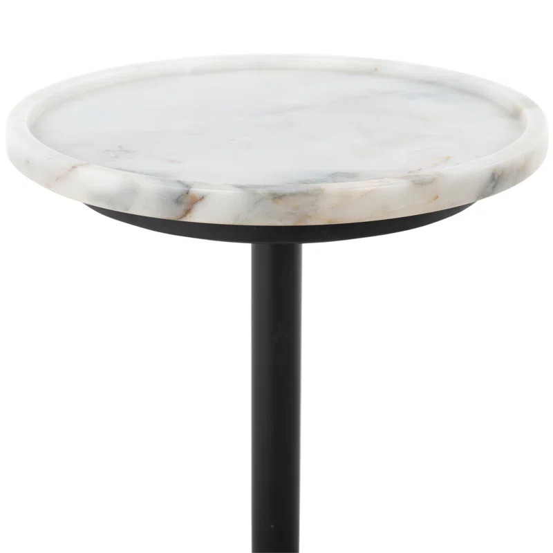Bhavjal Marble Tray Top End Table | Wayfair North America