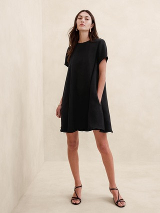 Aurelia Crepe Mini Dress | Banana Republic (US)