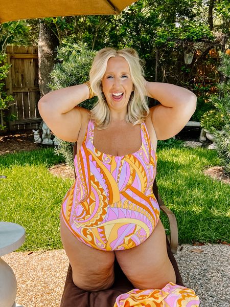 This swimmie is on sale for $37! Available in XS, 1X, 2X, and 3X! The other print is wholly available in XS-3X for $37 too!

#LTKswim #LTKfindsunder50 #LTKsalealert