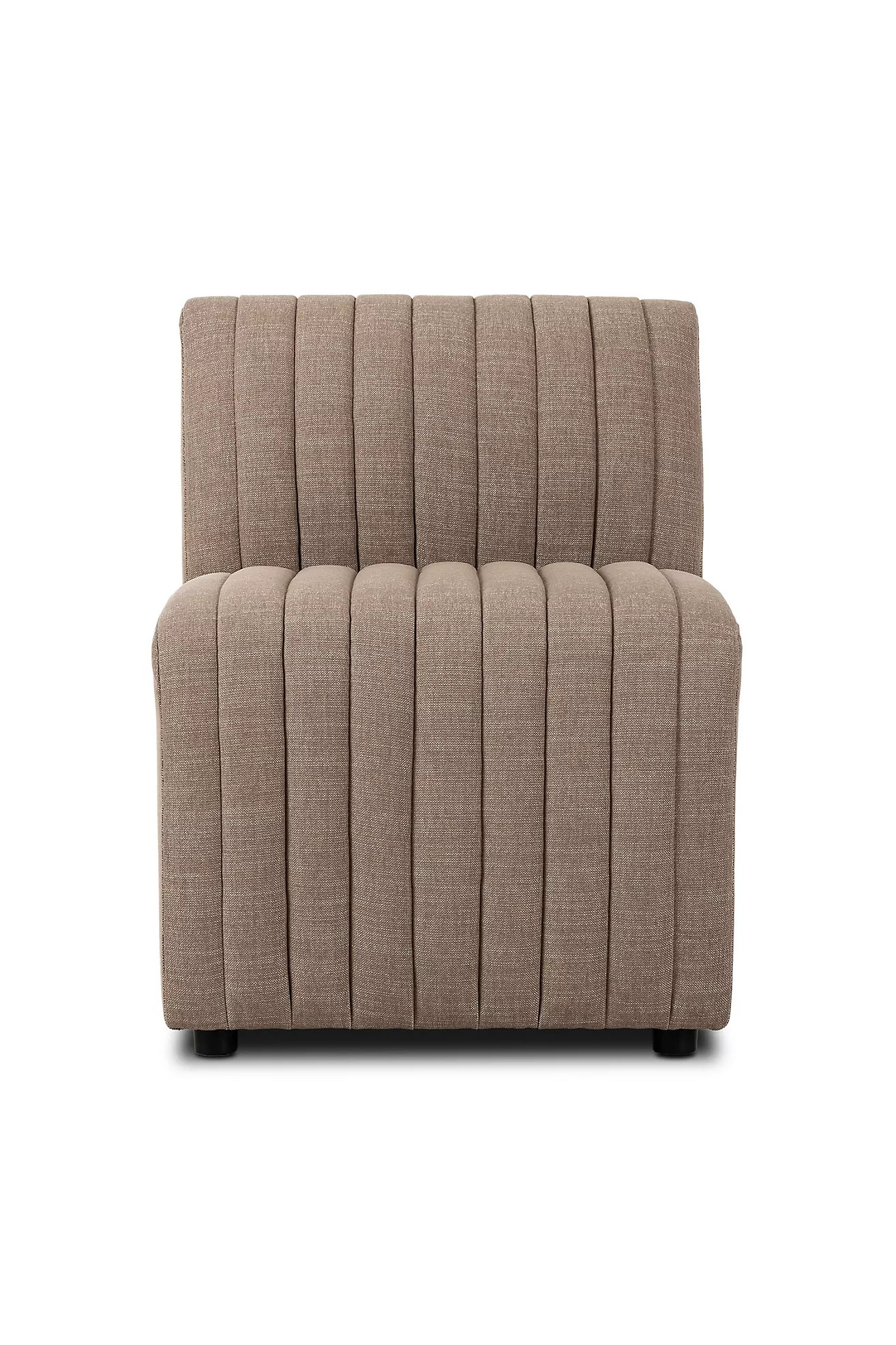 Alexander Performance Linen Modular Dining Banquette Armless Chair | Anthropologie (US)