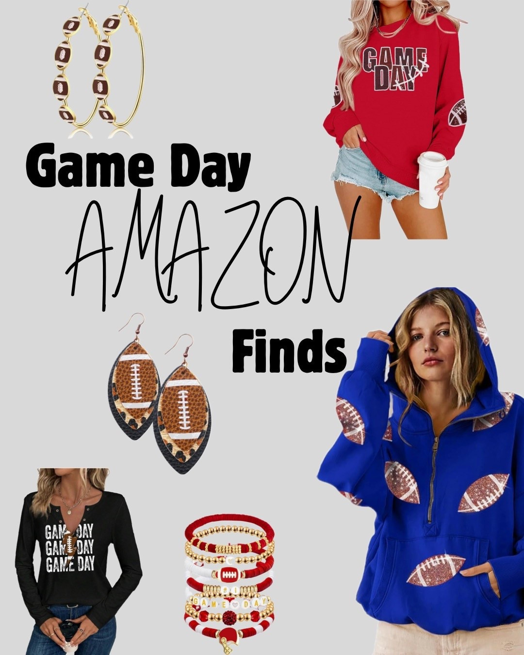 With my youngest son playing football this year, I’m all about adding great finds to my collection.  Amazon has some prefect game day fashion for any football lover!  Go Team 🏈👏

#LTKOver40