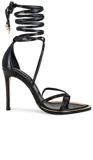 x REVOLVE Calandra Sandal in Black | Revolve Clothing (Global)