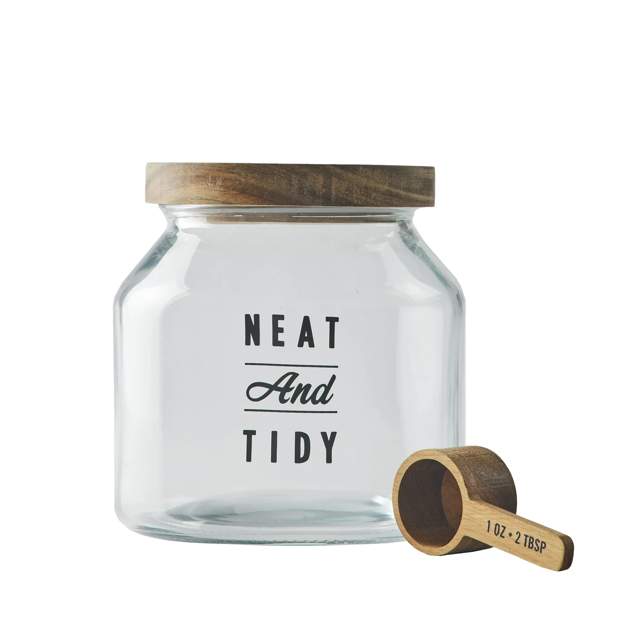 Better Homes & Gardens Glass Small Laundry Detergent Container with Scoop | Walmart (US)