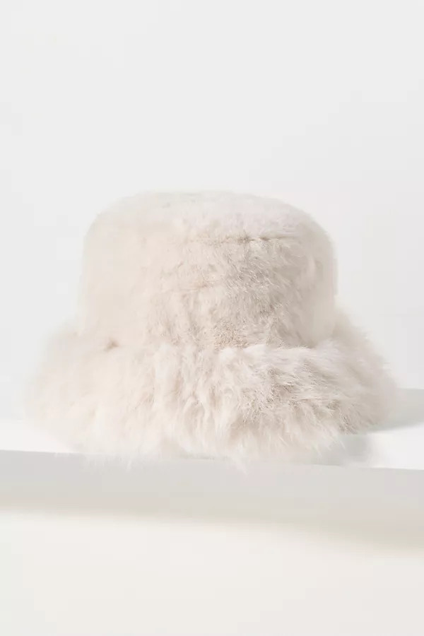 Faux Fur Bucket Hat | Anthropologie (US)
