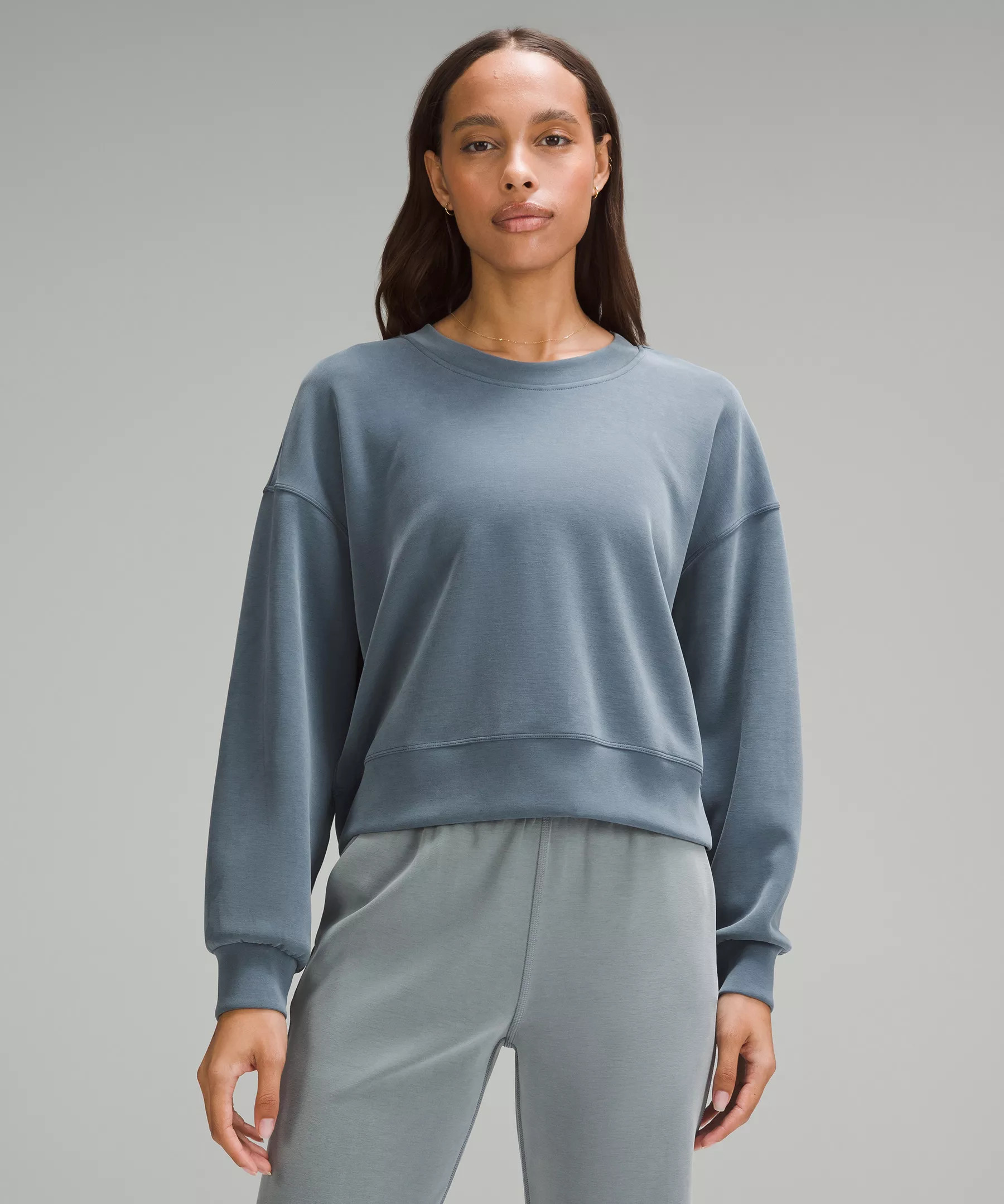Softstreme Perfectly Oversized Cropped Crew | Lululemon (US)