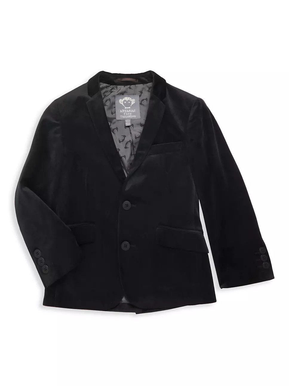 Little Boy's & Boy's Velvet Suit Blazer | Boys Wedding Guest Outfits #LTKkids #LTKbaby #LTKfamily  | Saks Fifth Avenue