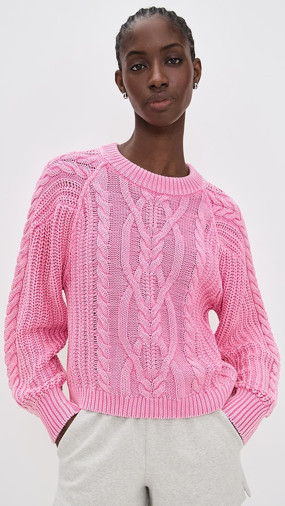 Frankie Cable Sweater | Shopbop