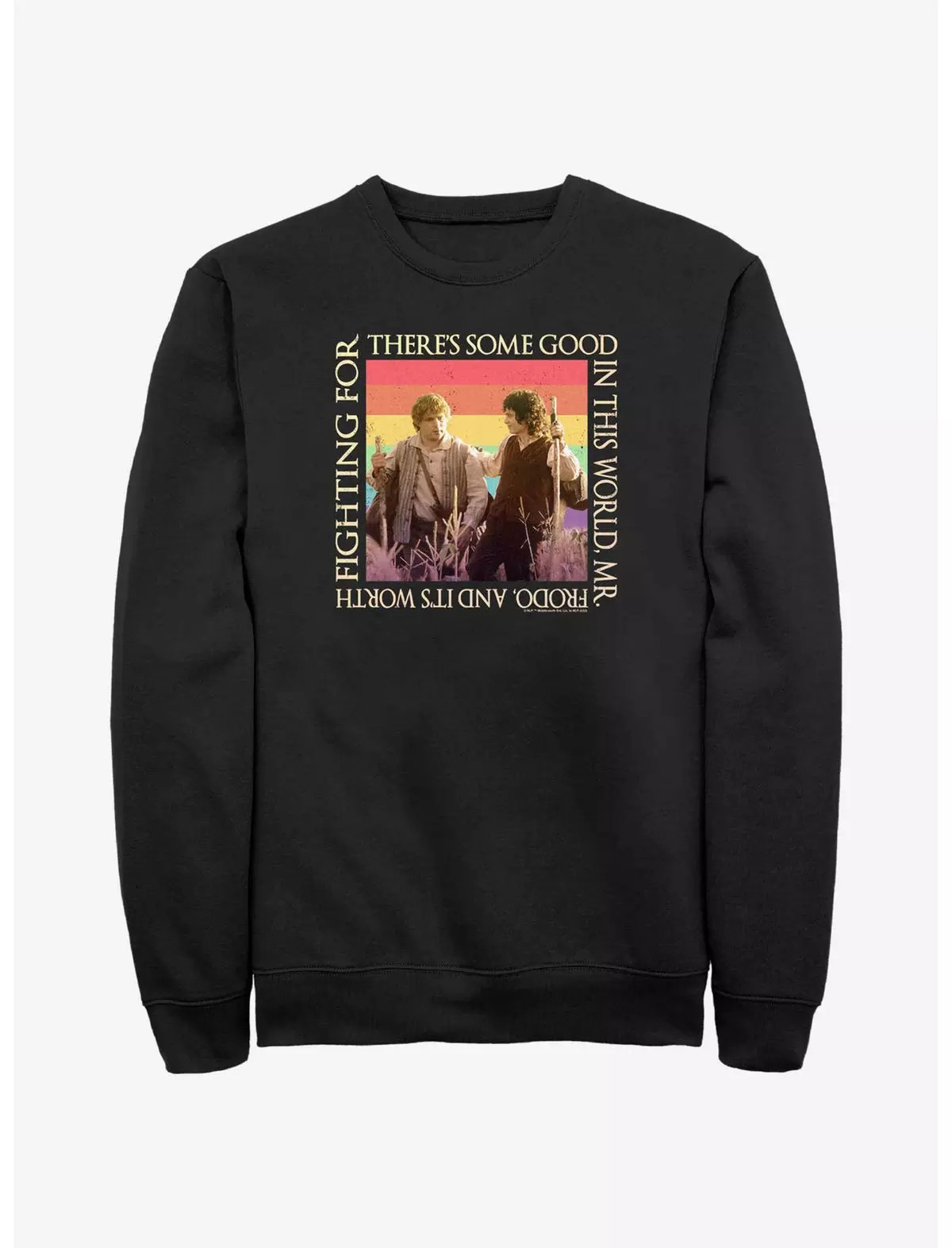The Lord of the Rings Sam and Frodo Good In The World Sweatshirt | BoxLunch