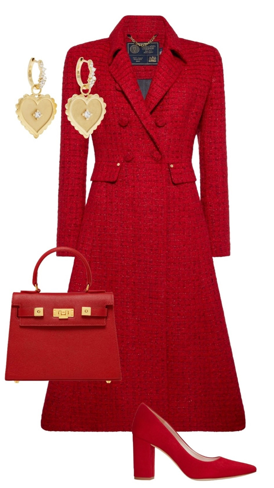 Princess-inspired Valentine’s Day. This red tweed coat by Holland Cooper is a glorious investment piece you will love forever! ❤️

Red Tweed Coat - Holland Cooper

Red Top Handle Bag - Lalage Beaumont 

Red Suede Court Shoes - Emmy London 

#LTKdatenight #LTKeurope #LTKluxury