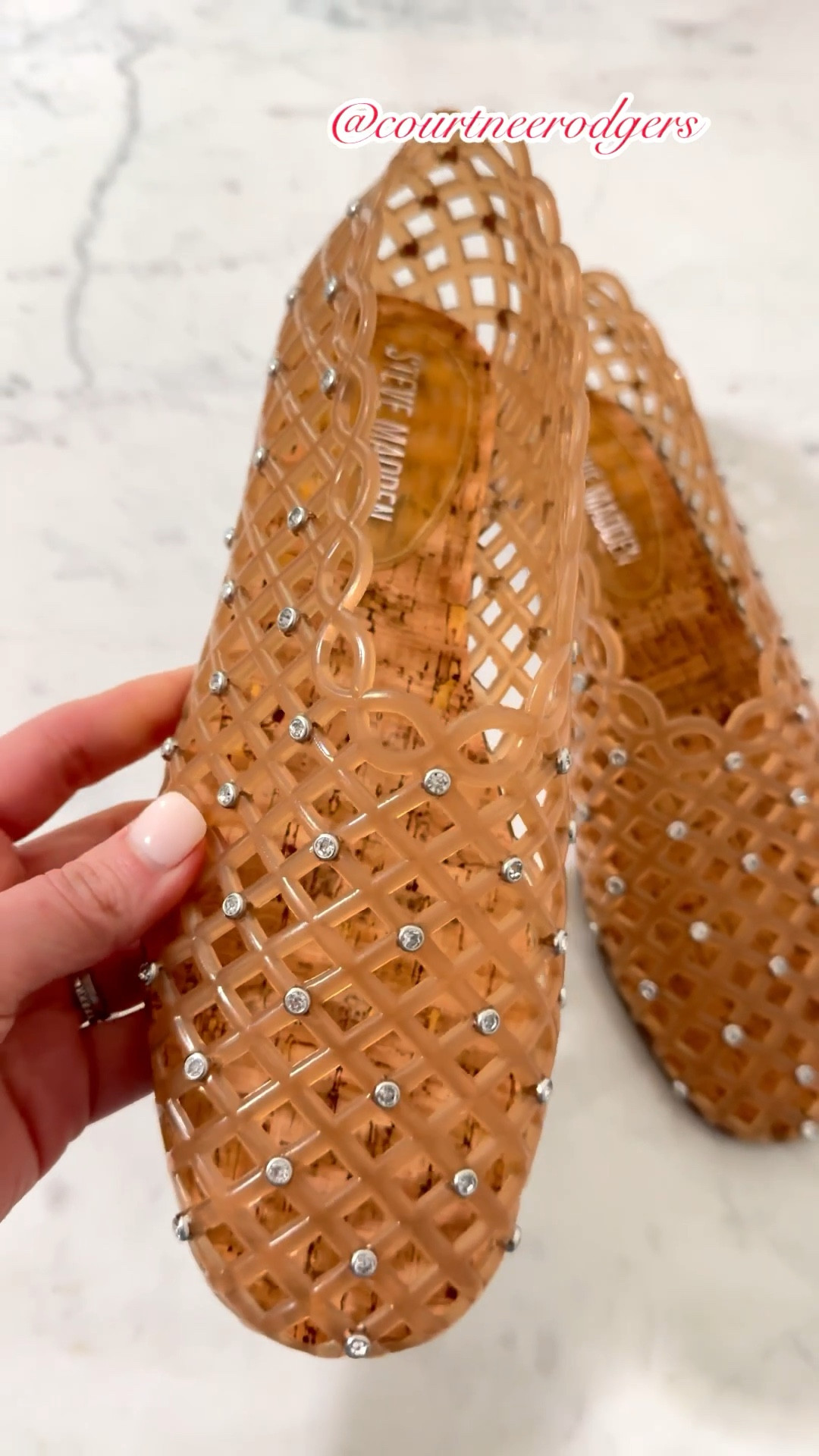 Have you ever seen a cuter shoe?! 🤩 I tried several different brands for jelly sandals last year with no luck, but these are PERFECTION!! 💯 They’re 20% off at one retailer through tomorrow! 💁🏼‍♀️ Sizing in caption of 🔗 💖 Shop via my bio!

Rhinestone Jelly Sandals 🤩
20% off at one retailer: CODE: SPRINGBREAK (sale ends 3/12)

➡️Sizing: I tried on the size 7 and 8 and I went with the size 7, the 8 was way too big.  (I’m a size 7.5)— for reference, I’m more of a size 7/7.5 not a size 7.5/8

Jelly shoes, Steve Madden, spring sandals 


#LTKPetite #LTKmomlife #LTKootd