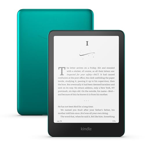 Like-new Amazon Kindle Paperwhite Signature Edition (32 GB) – Our fastest Kindle with auto-adjusting front light, wireless charging, and weeks of battery life – Metallic Jade | Amazon (US)