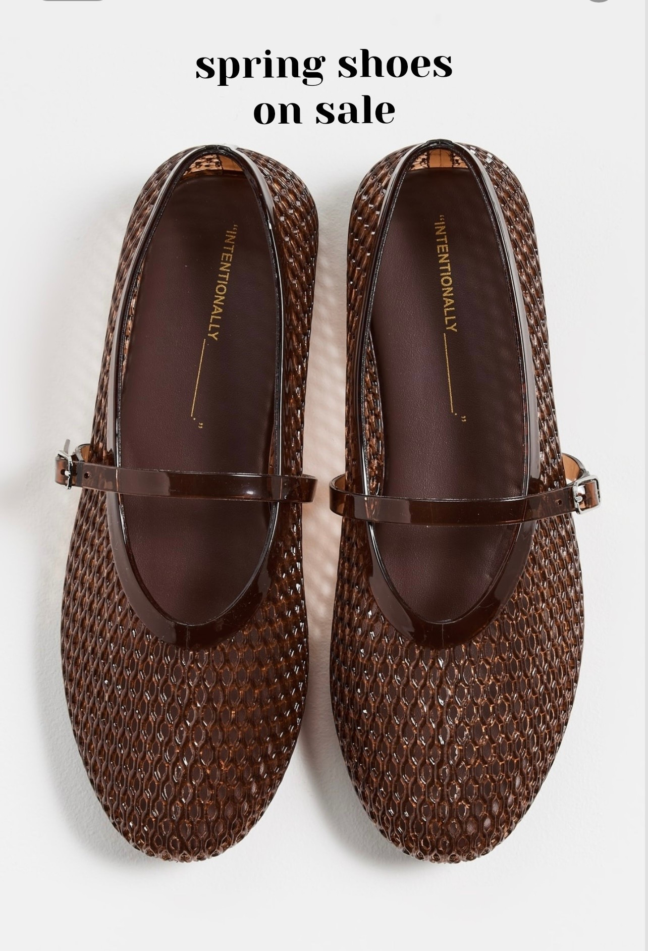 20% off select shoes at Shopbop using the code SPRING20

Spring shorts/ ballet flats / jelly flats / sandals / sneakers 

#LTKSaleAlert