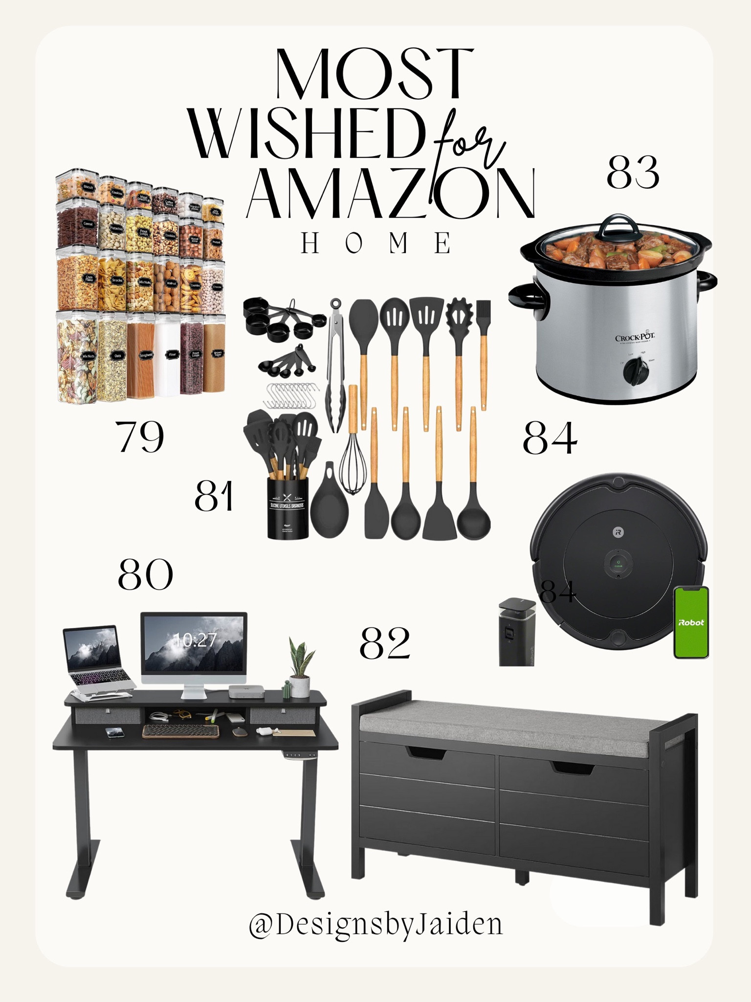 Amazon’s Top 100 Most Wished for Home Items ☁️ These are amazing gift ideas for homebody in your life…or yourself 🤪 Click below to shop!! ✨
Amazon most wished for, Amazon best sellers, Amazon beauty finds, amazon gift guide, Amazon gift ideas, beauty gifts, makeup routine, back to school makeup routine, school makeup routine,  amazon must haves, Amazon favorites, amazon clothes, jewelry, Christmas gifts, Christmas gifts for her, vacation, travel, that girl, clean girl, must haves, favorites, jewelry must haves, jewelry favorites, necklaces, earrings, gift sets, sets, hair, hair tools, activewear, gifts for teens, gifts for teen girls, birthday gifts ideas, creative birthday gifts, cute gifts for friends, bff gifts, gifts for best friend, gift, cute gift, bestie gifts, best friend gifts for birthday, jewelry aesthetic, gifts for boyfriend, trendy necklace, trendy accessories, makeup, lip liner, lip stain, lip products, viral, tiktok viral, ulta, ulta gifts, Christmas gifts, Valentine’s Day gifts, stocking stuffers, gifts for her, beauty gifts, makeup routine, makeup tutorial, school makeup, school outfits, work makeup, long lasting makeup, natural makeup, skincare, skincare routine, perfume, travel bag, travel essentials, travel must haves, Christmas, stocking stuffers, beauty stocking stuffers, ulta, amazon finds, living room, bedroom, jeans, fall outfit, Halloween, Black Friday, prime day, amazon prime day, prime day sale, wedding guest, moisturizer, eye cream, makeup bag, skincare favorites, nails, at home nails, gel nails, gel nails at home, nail polish, Stanley cup, tumblr cup, sheets, bedding, comforter, carpet cleaner, vacuum, mop, living room,
Side table, dresser, cup, curtains, pans, pan set, kitchen, kitchen mixer, mixer, croc pot, containers, kitchen organizer, kitchen containers, towels, appliances, kitchen appliances, rugs, rug, bedroom, dining room #LTKSale 

#LTKxPrime #LTKfindsunder50 #LTKbeauty #LTKstyletip #LTKwedding #LTKCon #LTKHalloween #LTKVideo #LTKGiftGuide #LTKhome #LTKSeasonal #LTKover40 #LTKmidsize #LTKHoliday #LTKworkwear #LTKU