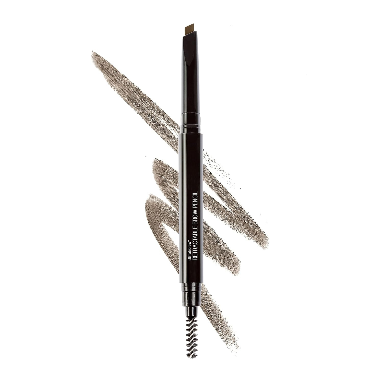 wet n wild Ultimate Eyebrow Retractable Definer Pencil, Ash Brown, Dual-Sided Brow Brush, Fine Tip, Shapes, Defines, Fills Brow Makeup | Amazon (US)