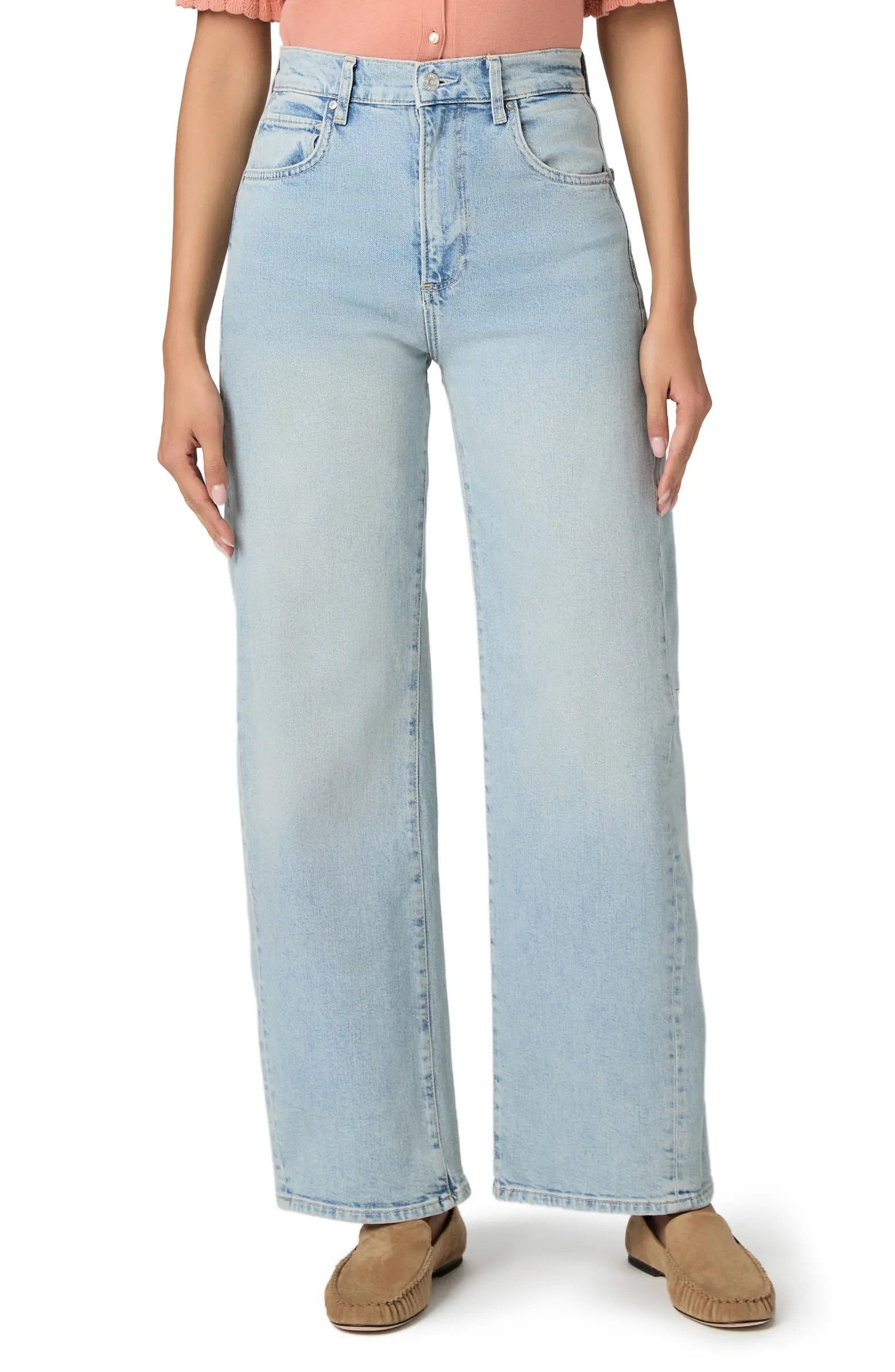 PAIGE Arellia High Waist Skimmer Barrel Jeans | Nordstrom | Nordstrom