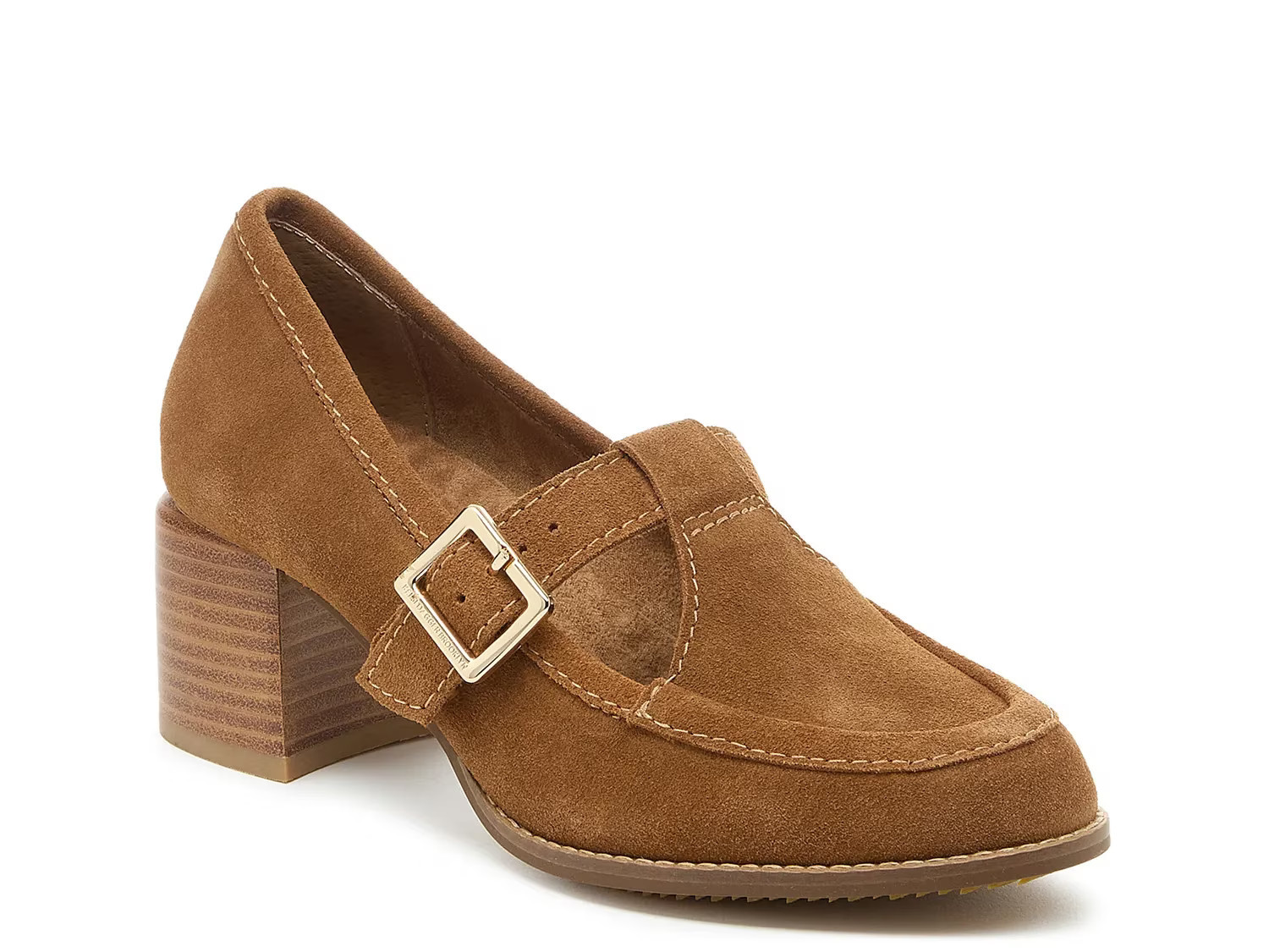 Kelsi Dagger Brooklyn Caleb Pump | Women's | Honey Brown | Size 6 | Loafers | Block | Mary Jane | DSW