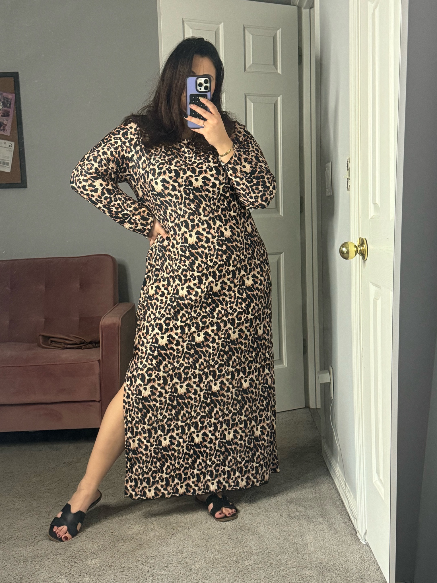 Long leopard dress perfect for casual days 
Thanksgiving outfits
Fall outfits


#LTKFindsUnder50 #LTKHoliday #LTKMidsize