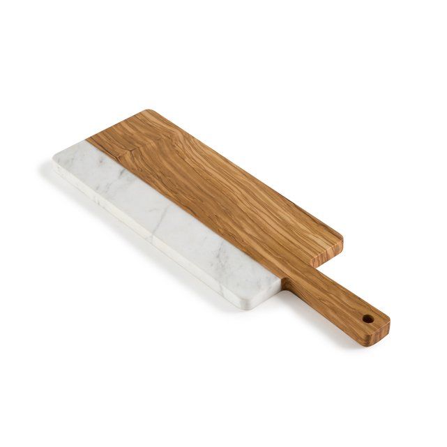 Aglia Wood/Marble Chopping Board | La Redoute (UK)