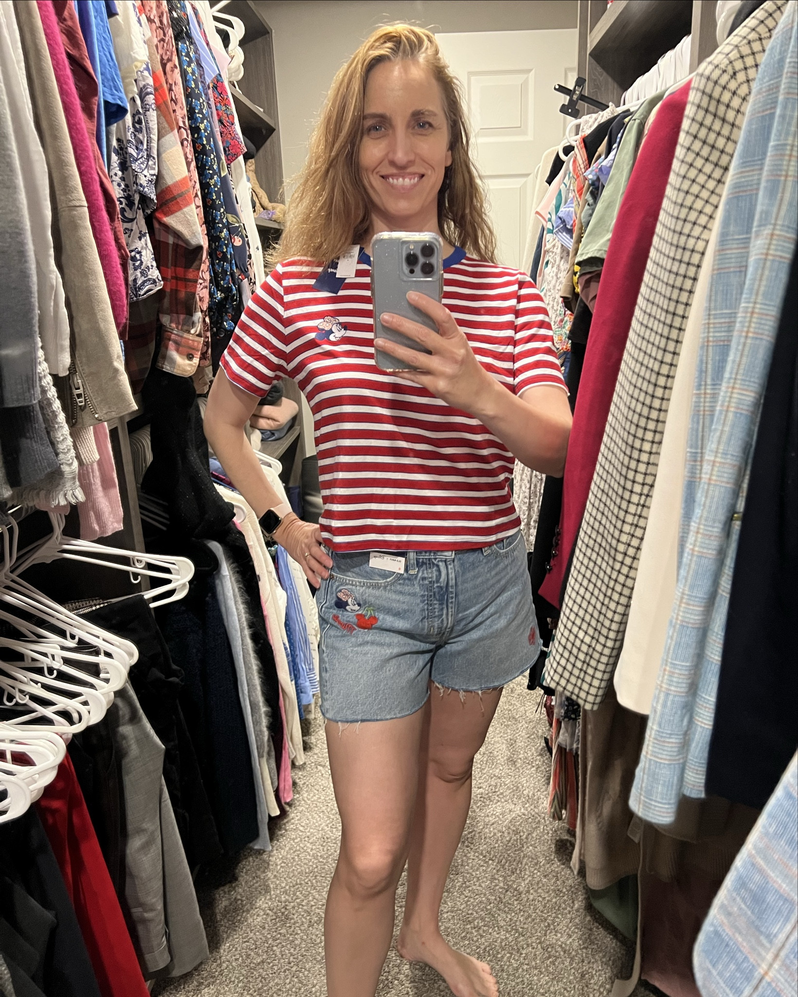 Sometimes I like to theme dress for the destination.  Old Navy currently has super cute items for Disney theme dressing.  I am wearing size M in the top and size 6 in the shorts.

#LTKtravel #LTKcanada #LTKsummer