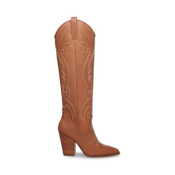 LASSO COGNAC LEATHER | Steve Madden (US)