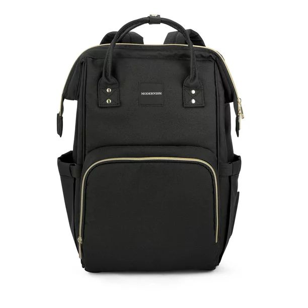 Black MODERNISME Backpack Diaper Bag | Walmart (US)