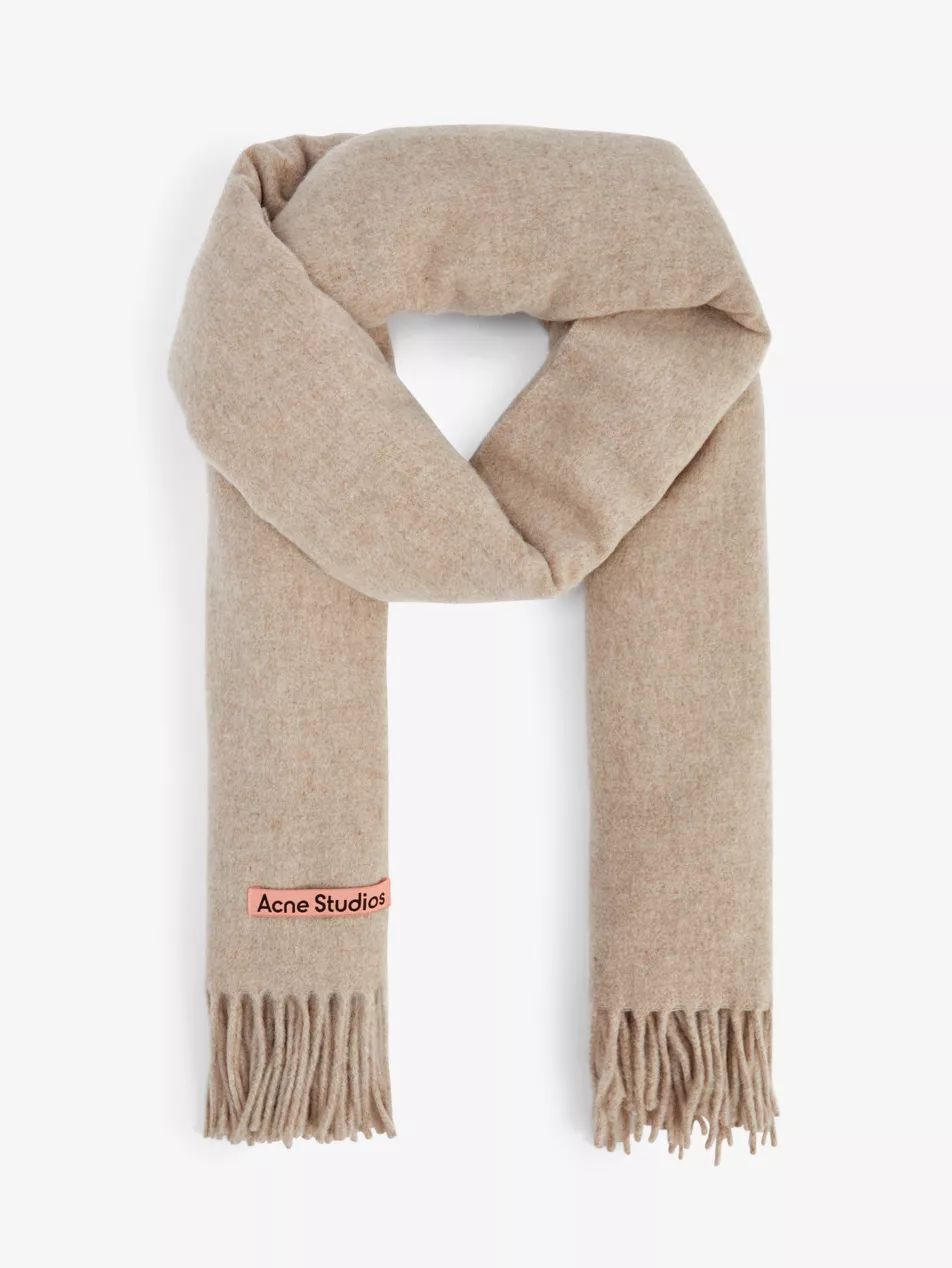 Canada New fringed wool scarf | Selfridges