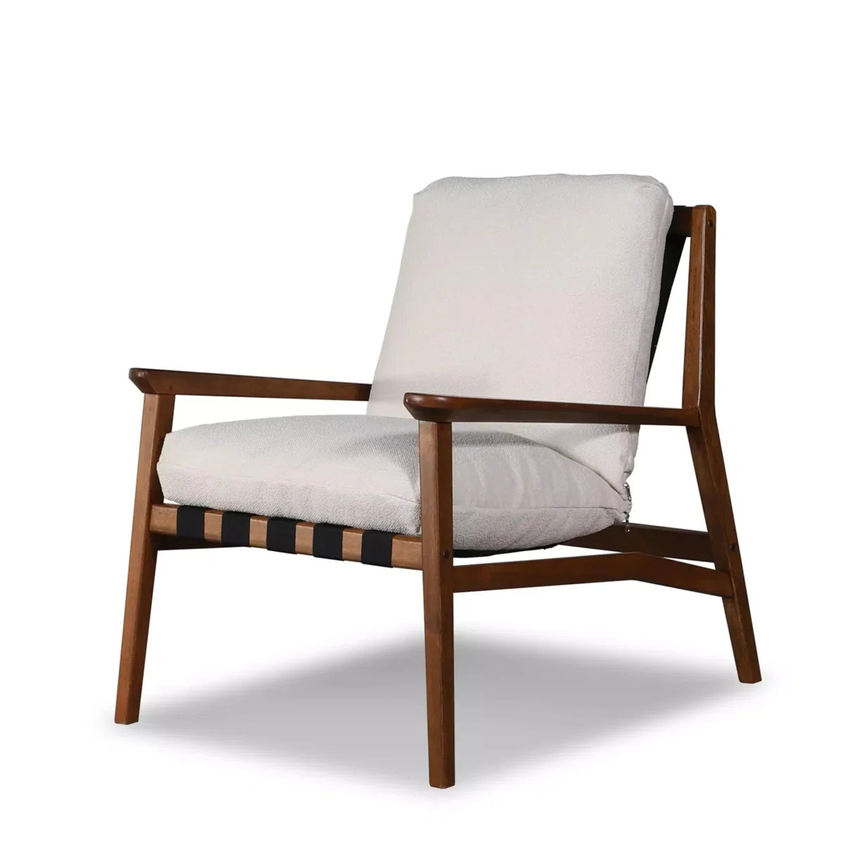 Mid Century Solid Wood Lounge Chair | Wayfair North America