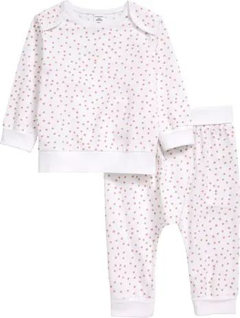 Kids' Nordstrom Grow with Me Organic Cotton Top & Pants Set | Nordstrom